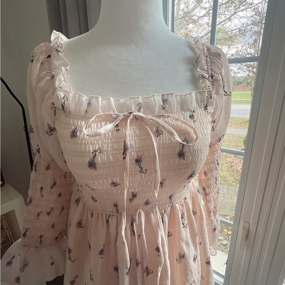 Cute pink dress Perfect for beach vacation Size：S-M - Picture 4 of 4